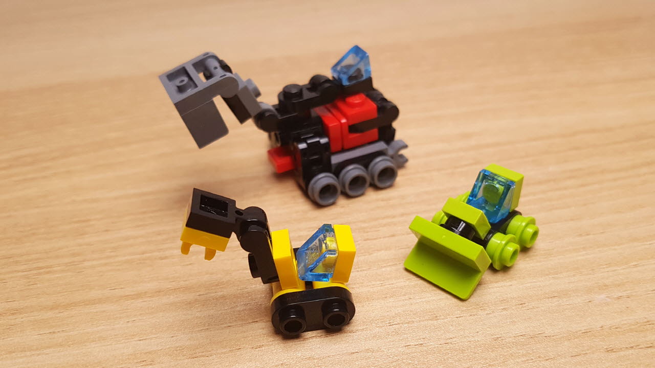 「デバステーター」っぽいレゴ3段合体ロボ
 1 - 変身,変身ロボ,レゴ変身ロボ