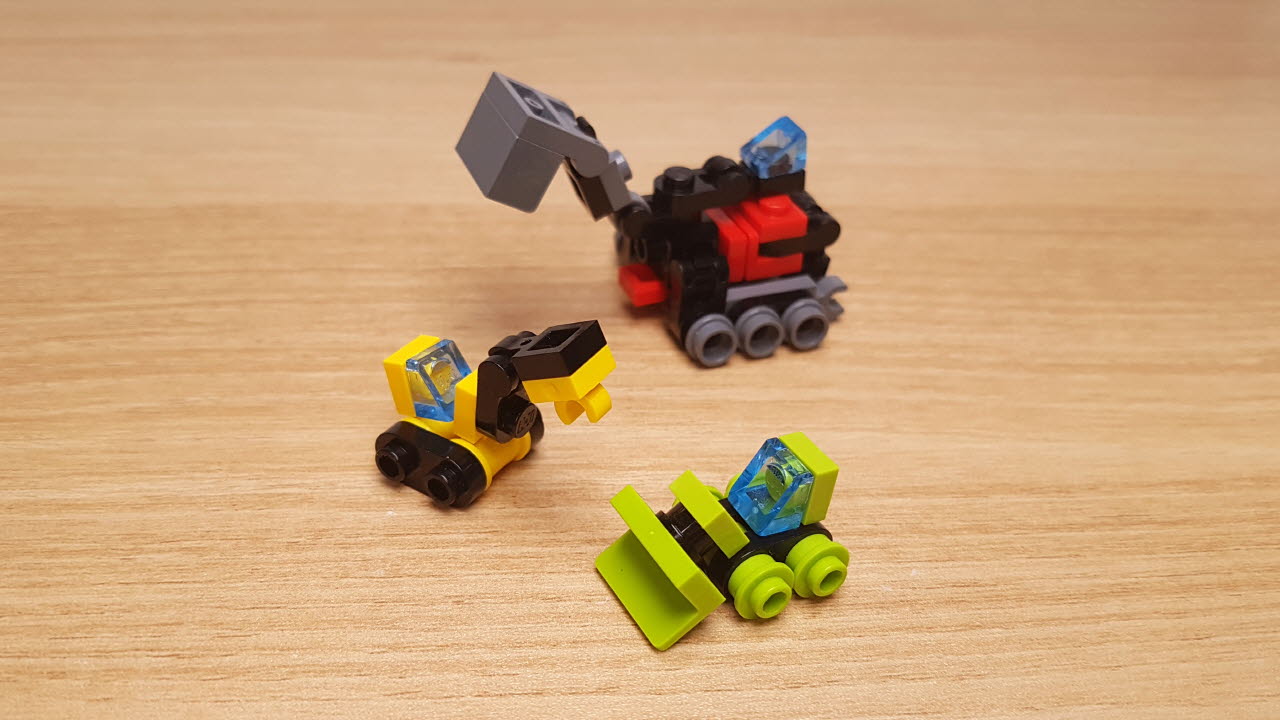 「デバステーター」っぽいレゴ3段合体ロボ
 2 - 変身,変身ロボ,レゴ変身ロボ