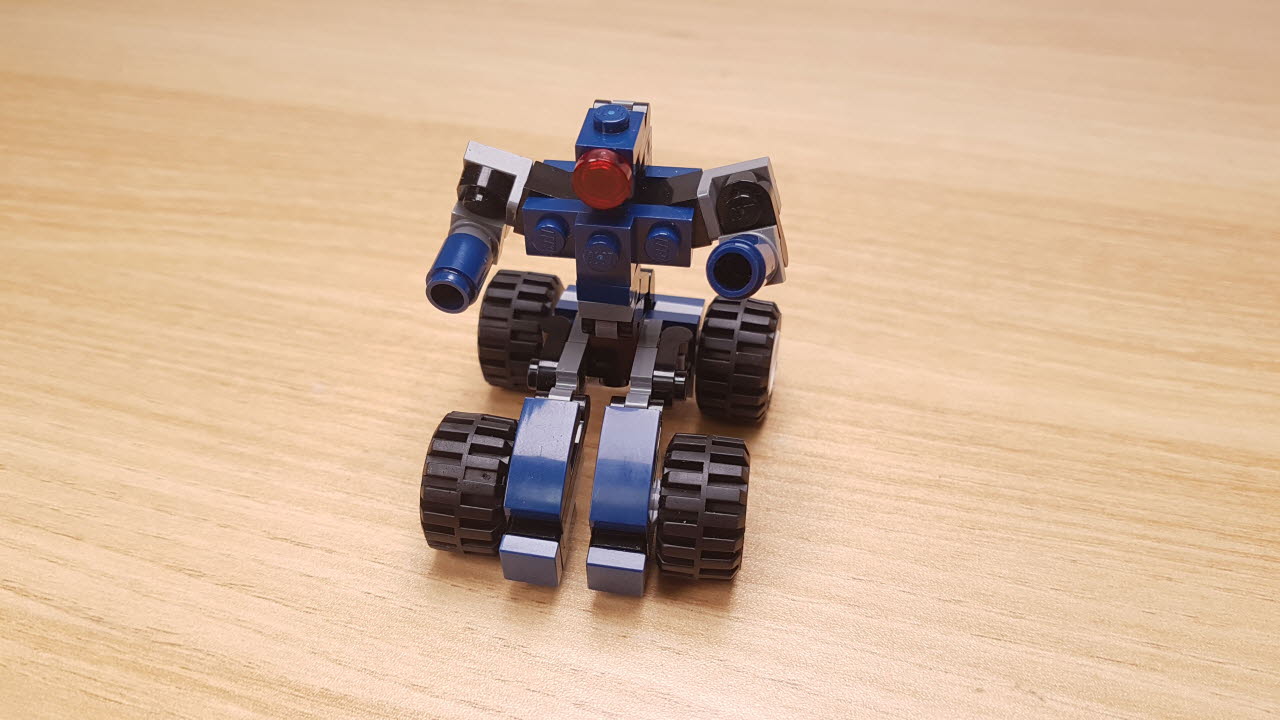 캐논 탱크, 대전차포 변신 로봇 만드는 방법 7 - 변신,변신로봇,레고변신로봇