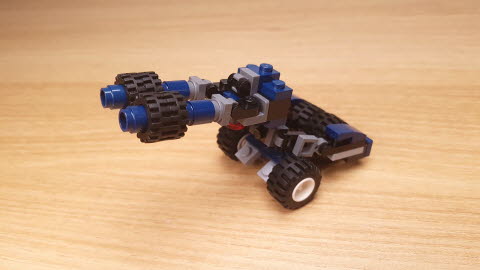 Navy Cannon Transformer Mech 9 - transformation,transformer,LEGO transformer