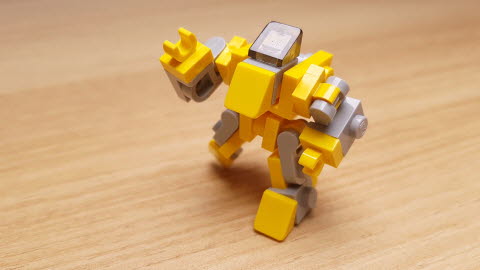 Yellow Eagle - Eagle Transformer Mech 6 - transformation,transformer,LEGO transformer
