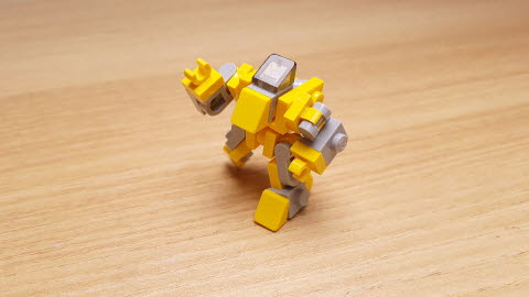Yellow Eagle - Eagle Transformer Mech 2 - transformation,transformer,LEGO transformer