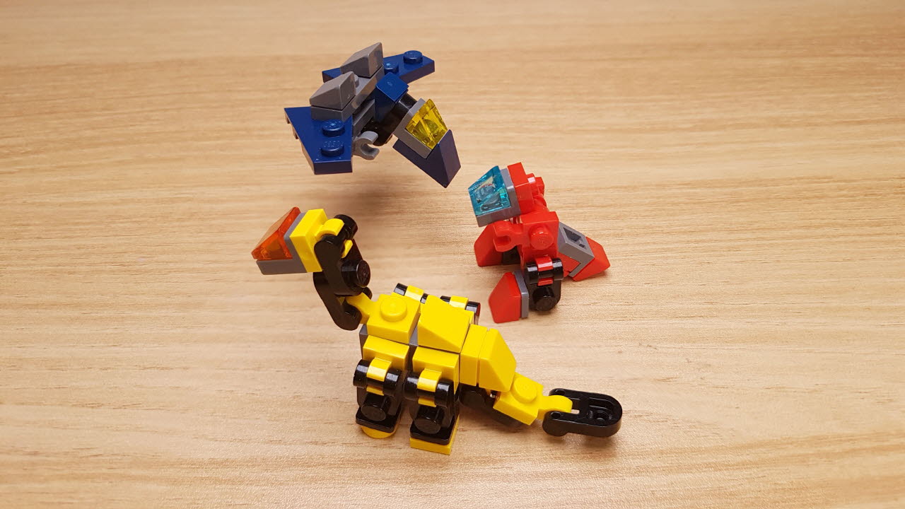Dinosaurs Transformer Mech - Dinobot Friends
 1 - transformation,transformer,LEGO transformer