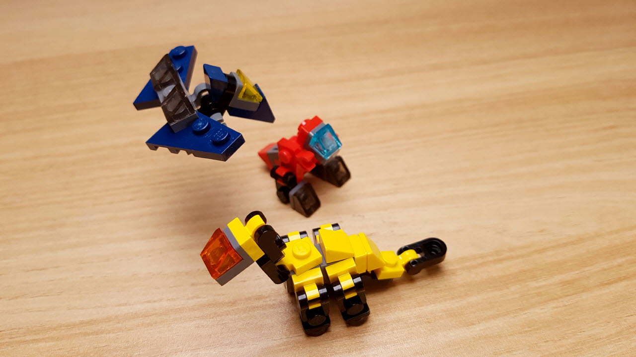 Dinosaurs Transformer Mech - Dinobot Friends
 3 - transformation,transformer,LEGO transformer