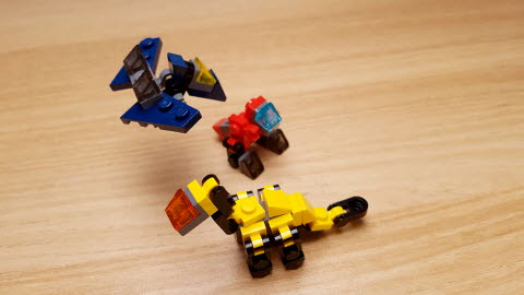 Dinosaurs Transformer Mech - Dinobot Friends 16 - transformation,transformer,LEGO transformer