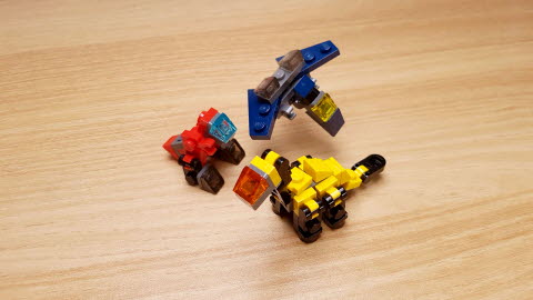 Dinosaurs Transformer Mech - Dinobot Friends 8 - transformation,transformer,LEGO transformer