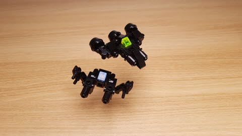 Black Arms - Fighter Jet&Hovercrafet Combiner Robot(transformer mech) 1 - transformation,transformer,LEGO transformer