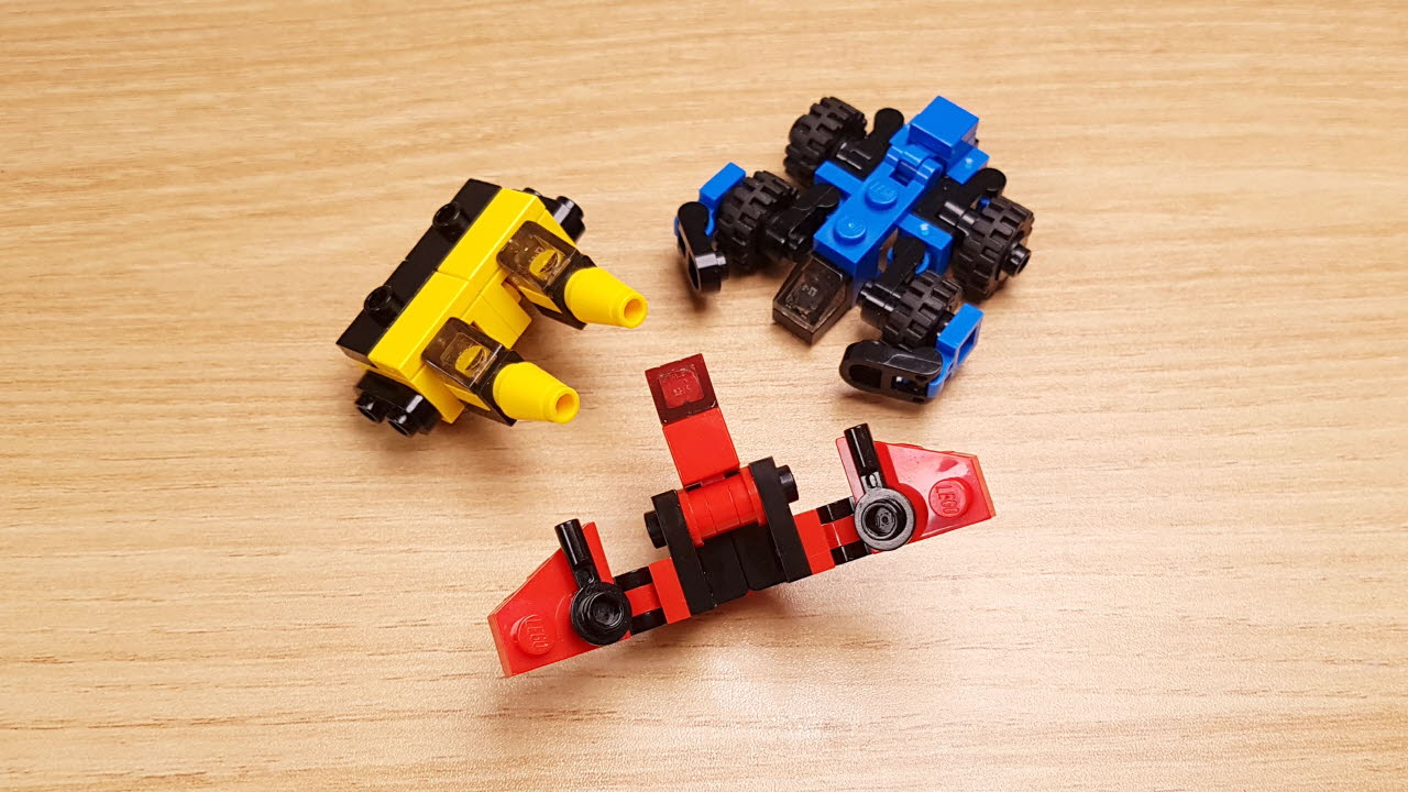 메가봇 - 파워레인져에 나올법한 3단 합체로봇 2 - 변신,변신로봇,레고변신로봇