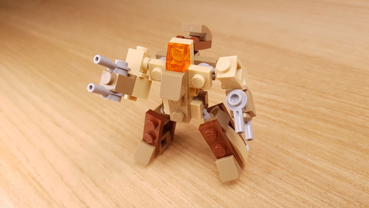 デザートジェット、関節用1×1サイビーツがなくても作れる変形ロボ
 1 - 変身,変身ロボ,レゴ変身ロボ
