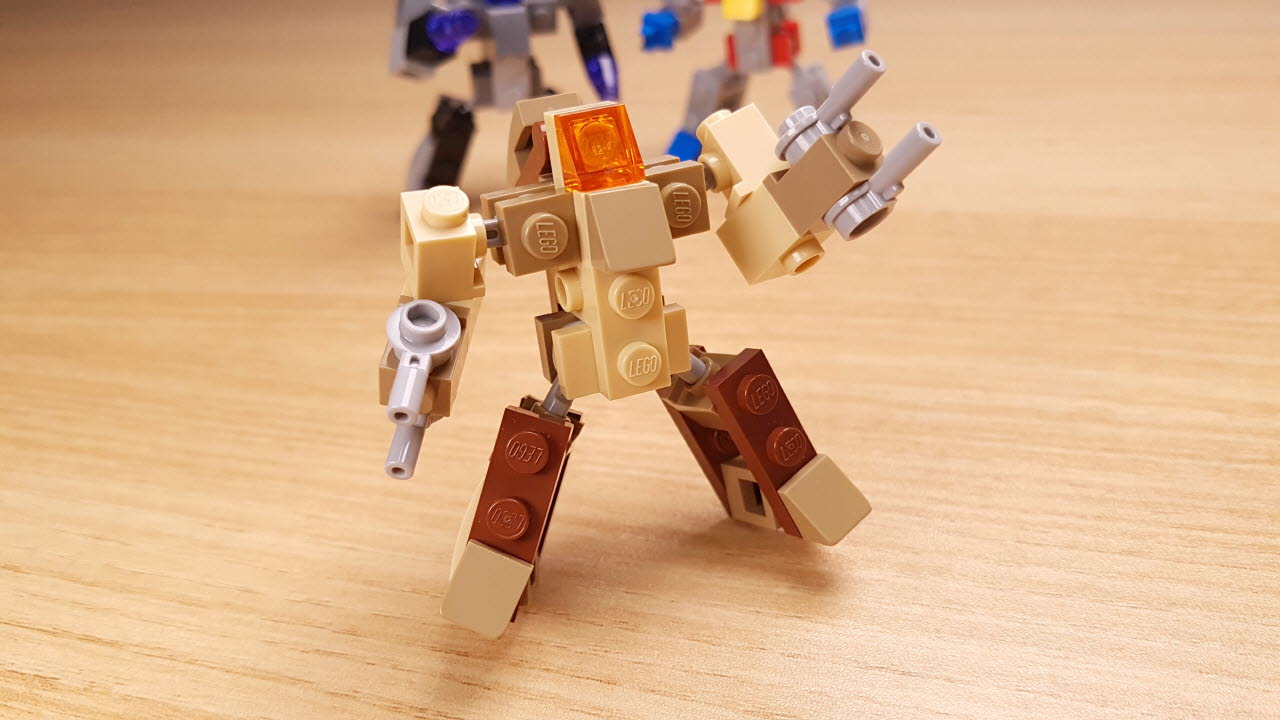 デザートジェット、関節用1×1サイビーツがなくても作れる変形ロボ
 4 - 変身,変身ロボ,レゴ変身ロボ
