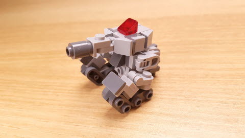 Tank Man - Micro size tank transformer 1 - transformation,transformer,LEGO transformer