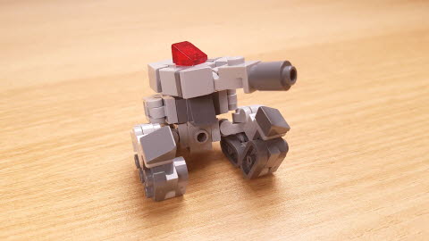 Tank Man - Micro size tank transformer 3 - transformation,transformer,LEGO transformer