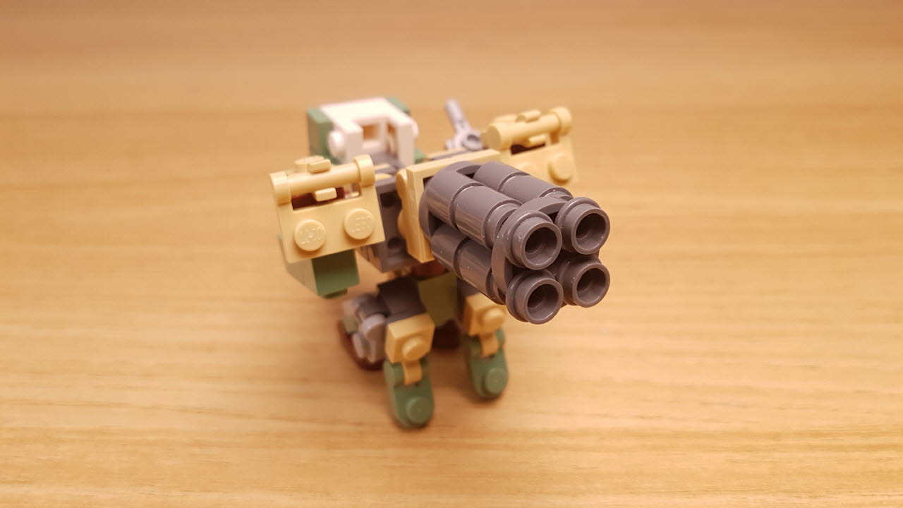 Turret Bot (similar with Overwatch Bastion)
 2 - transformation,transformer,LEGO transformer