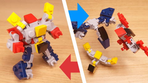 Great Wings (similar with Megazord) 7 - transformation,transformer,LEGO transformer