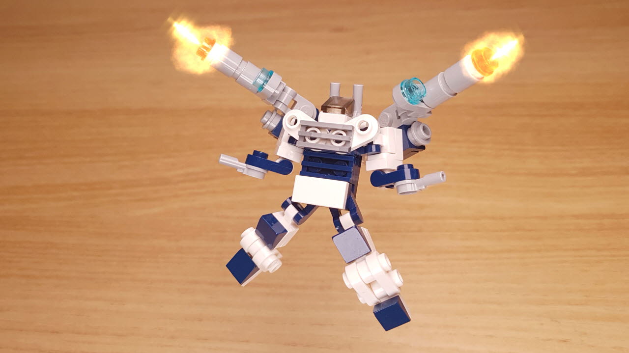 Heavy Arms (unarmed small mech & heavy armed big mech transformer mech)
 3 - transformation,transformer,LEGO transformer