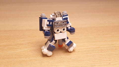 Heavy Arms (unarmed small mech & heavy armed big mech transformer mech) 2 - transformation,transformer,LEGO transformer