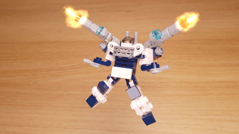 Heavy Arms (unarmed small mech & heavy armed big mech transformer mech) 4 - transformation,transformer,LEGO transformer