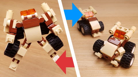 Wheel Boy 3 - transformation,transformer,LEGO transformer