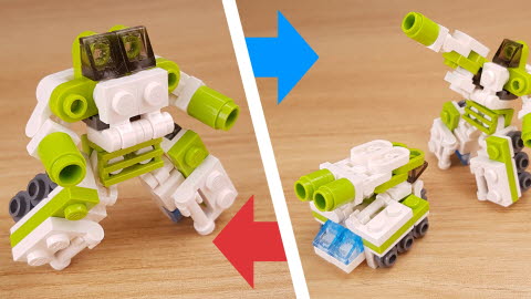 Tank Boy 8 - transformation,transformer,LEGO transformer