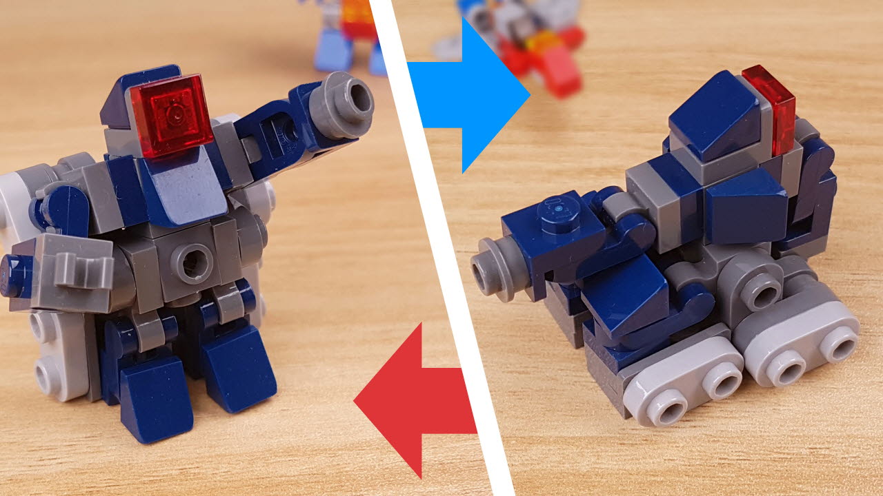 Tank Transformer Mecha (similar to Shockwave) - Shocker
 0 - transformation,transformer,LEGO transformer