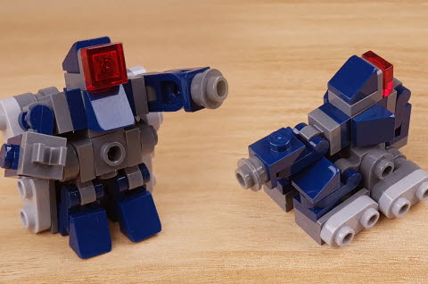 Tank Transformer Mecha (similar to Shockwave) - Shocker 5 - transformation,transformer,LEGO transformer