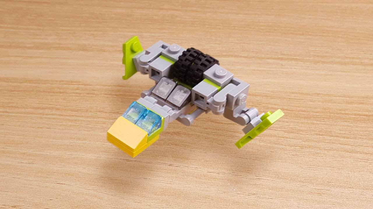 Sports car, fighter jet and robot triple changer transformer mecha (similar to Springer) - Jumper
 1 - transformation,transformer,LEGO transformer
