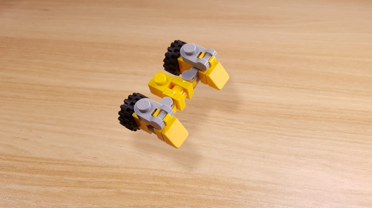スポーツカー、戦闘機、ロボットに変形する「スプリンガー」っぽい3段変形ロボのコマ撮りアニメ、変形方法、作り方 - ジャンパー
 2 - 変身,変身ロボ,レゴ変身ロボ