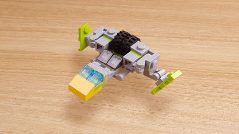 Sports car, fighter jet and robot triple changer transformer mecha (similar to Springer) - Jumper 3 - transformation,transformer,LEGO transformer