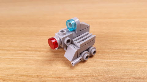 Micro combiner robot (similar to Achilles from LBX) - Micro Knight 2 - transformation,transformer,LEGO transformer