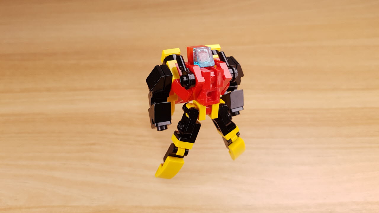 戦闘用ジェットに変形するミニレゴロボ - ジェットスピアー
 1 - 変身,変身ロボ,レゴ変身ロボ