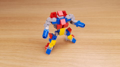 Micro combiner transformer robot　- Combites V 3 - transformation,transformer,LEGO transformer