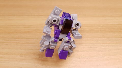 Easy to build fighter jet transformer - Violet Martin (using only 30 easy bricks) 2 - transformation,transformer,LEGO transformer