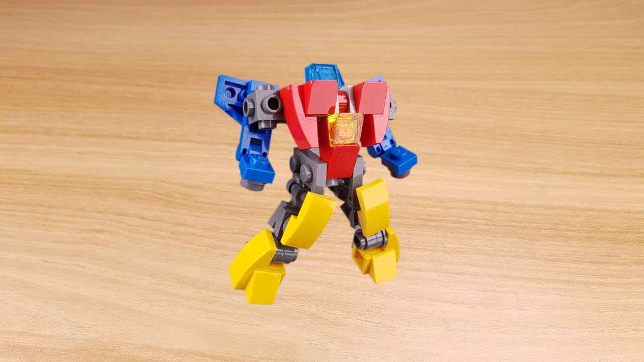 Micro combiner transformer robot　- Zetta robot
 1 - transformation,transformer,LEGO transformer
