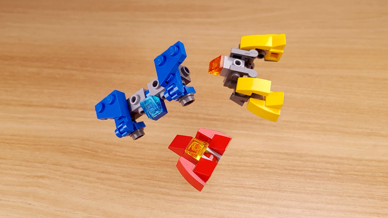 Micro combiner transformer robot　- Zetta robot
 4 - transformation,transformer,LEGO transformer