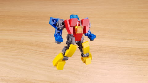 Micro combiner transformer robot　- Zetta robot 4 - transformation,transformer,LEGO transformer