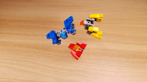 Micro combiner transformer robot　- Zetta robot 8 - transformation,transformer,LEGO transformer
