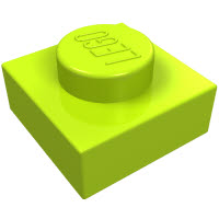 LEGO 3024 Lime