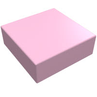LEGO 3070b Bright Pink