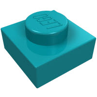 LEGO 3024 Dark Turquoise