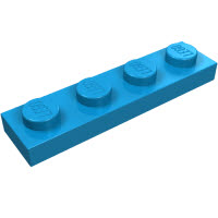 LEGO 3710 Dark Azure