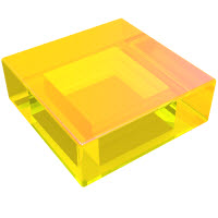LEGO 3070b Trans-Yellow