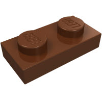 LEGO 3023 Reddish Brown