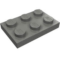 LEGO 3021 Dark Bluish Gray