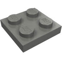 LEGO 3022 Dark Bluish Gray