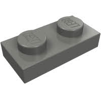LEGO 3023 Dark Bluish Gray
