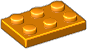 LEGO 3021 Bright Light Orange