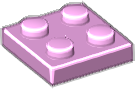 LEGO 3022 Bright Pink