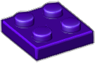 LEGO 3022 Dark Purple