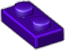 LEGO 3023 Dark Purple