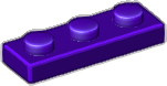 LEGO 3623 Dark Purple
